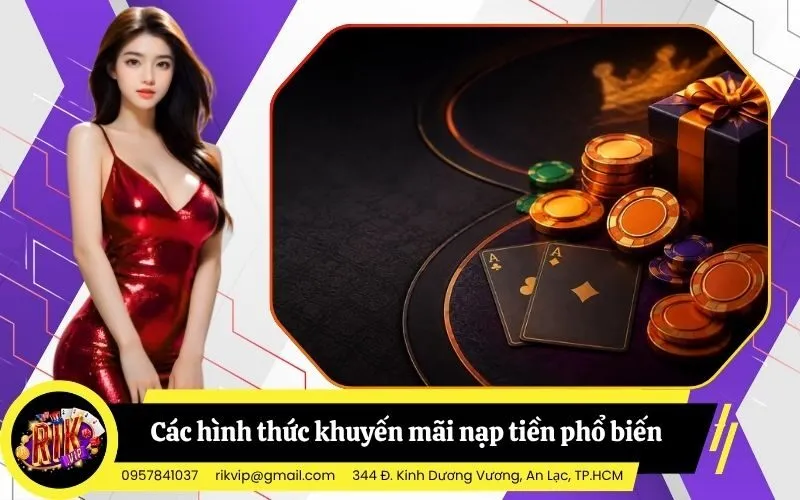 Các hình thức khuyến mãi nạp tiền phổ biến trên thị trường