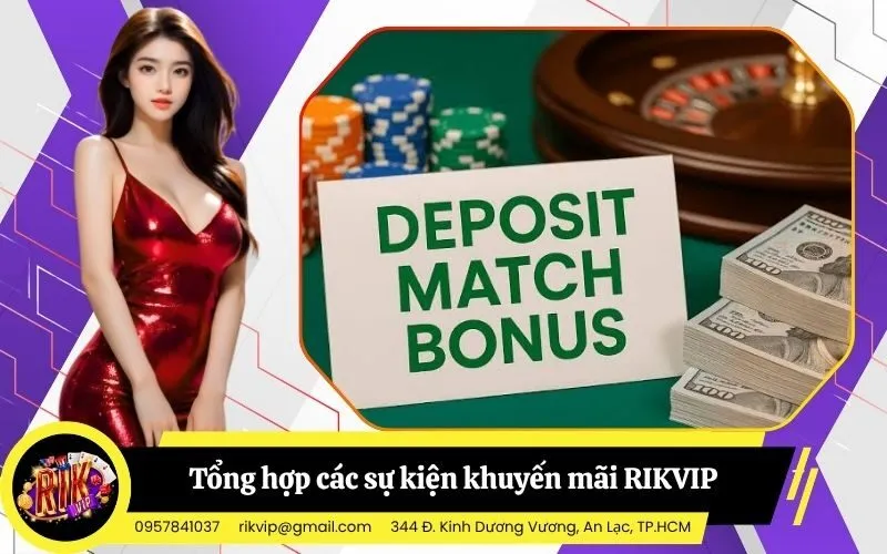 Tổng hợp các sự kiện khuyến mãi RIKVIP bùng nổ nhất hiện nay